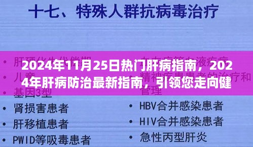 2024年肝病防治最新指南，引领健康之路