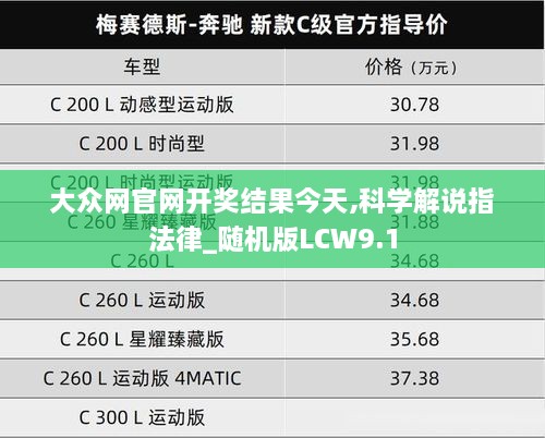 大众网官网开奖结果今天,科学解说指法律_随机版LCW9.1