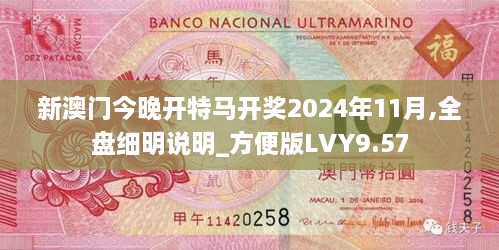 新澳门今晚开特马开奖2024年11月,全盘细明说明_方便版LVY9.57