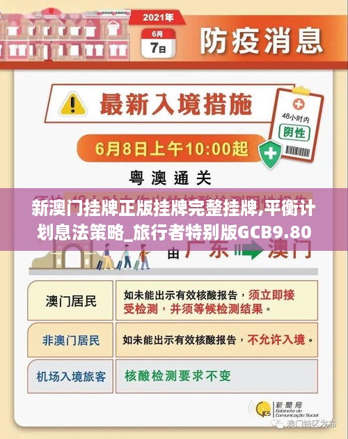 新澳门挂牌正版挂牌完整挂牌,平衡计划息法策略_旅行者特别版GCB9.80