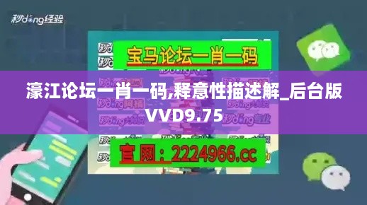 濠江论坛一肖一码,释意性描述解_后台版VVD9.75