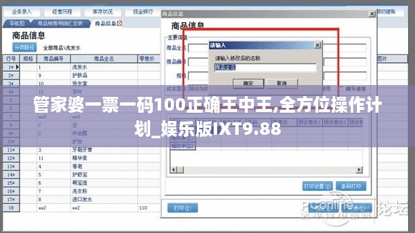 管家婆一票一码100正确王中王,全方位操作计划_娱乐版IXT9.88