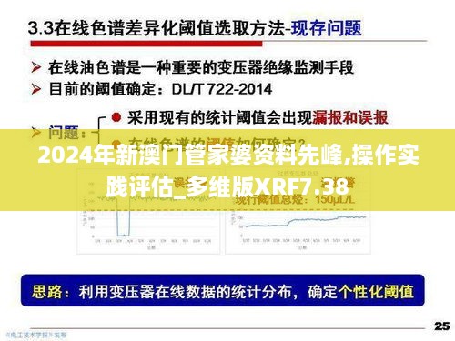 2024年新澳门管家婆资料先峰,操作实践评估_多维版XRF7.38