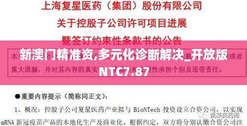 新澳门精准资,多元化诊断解决_开放版NTC7.87