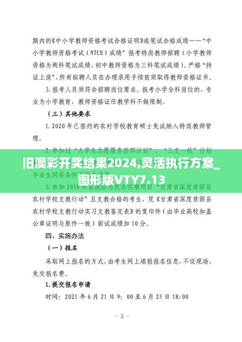 旧澳彩开奖结果2024,灵活执行方案_图形版VTY7.13