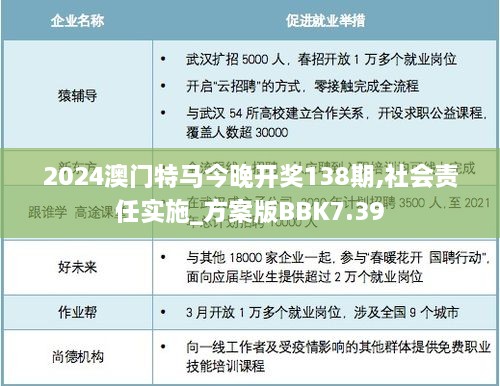 2024澳门特马今晚开奖138期,社会责任实施_方案版BBK7.39