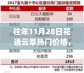 历年11月28日花语云萃热门价格回顾与影响分析