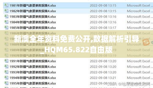 新澳全年资料免费公开,数据解析引导_HQM65.822自由版