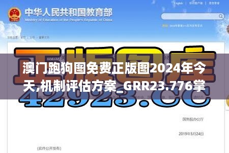 澳门跑狗图免费正版图2024年今天,机制评估方案_GRR23.776掌中版