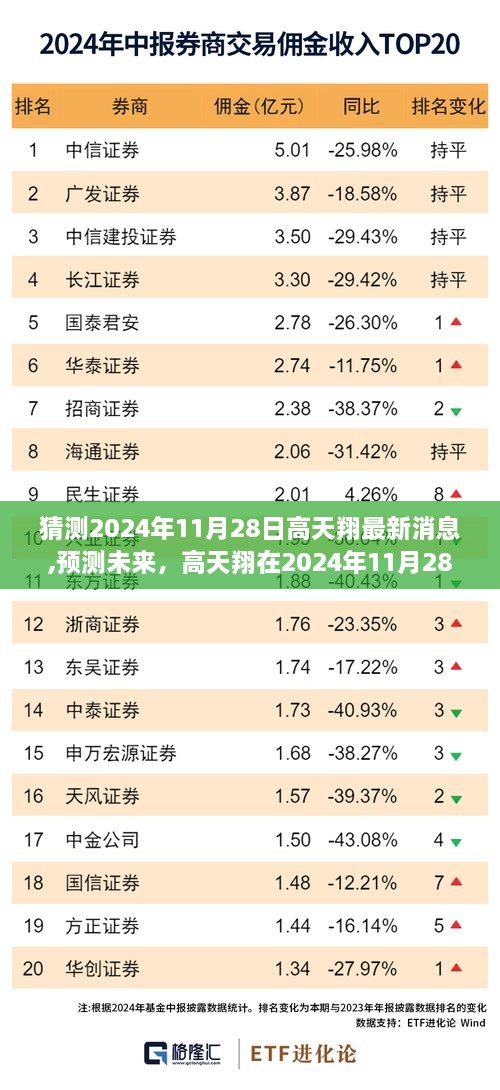 高天翔最新预测动态，揭秘其在未来的走向与最新消息（预测时间，2024年11月28日）