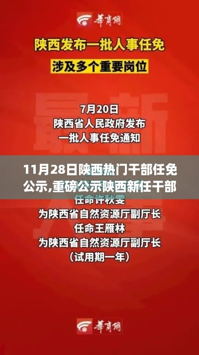 陕西新任干部任免揭秘，热门公示与热议热议的11月动态