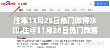 往年11月28日热门微博水印深度解析与探析