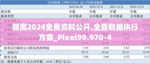 新奥2024免费资料公开,全面数据执行方案_Pixel99.970-4