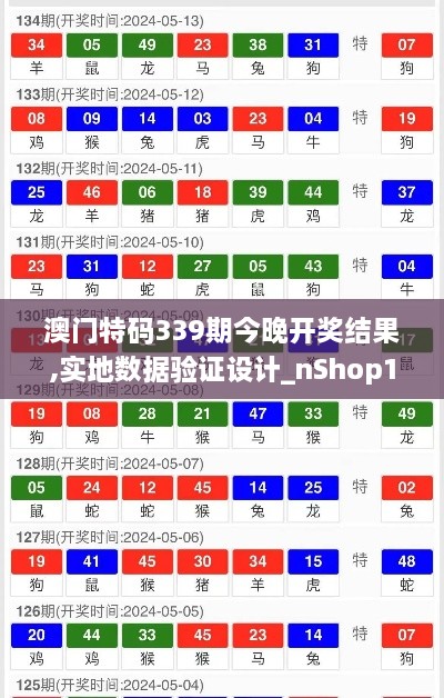 澳门特码339期今晚开奖结果,实地数据验证设计_nShop17.728-7