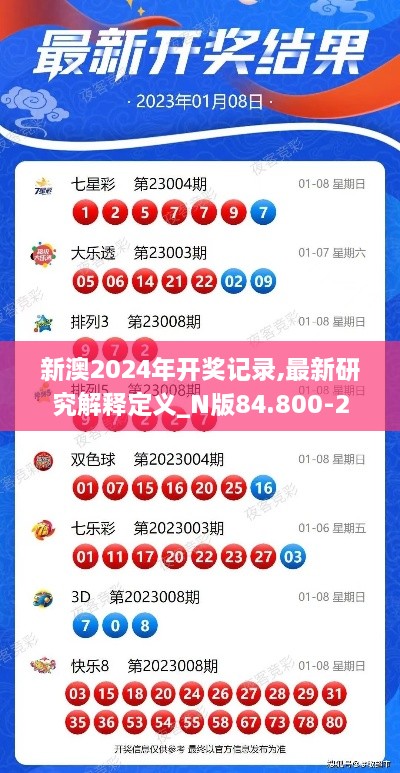 新澳2024年开奖记录,最新研究解释定义_N版84.800-2