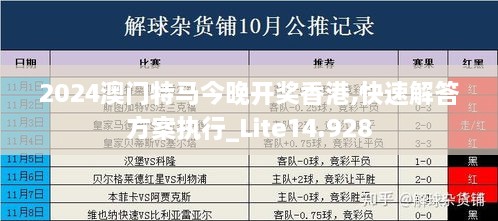 2024澳门特马今晚开奖香港,快速解答方案执行_Lite14.928