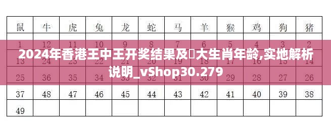 2024年香港王中王开奖结果及枓大生肖年龄,实地解析说明_vShop30.279