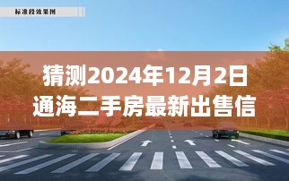 通海二手房市场新篇章，预测未来之窗，学习变化与自信成就梦想（最新出售信息2024年12月2日）