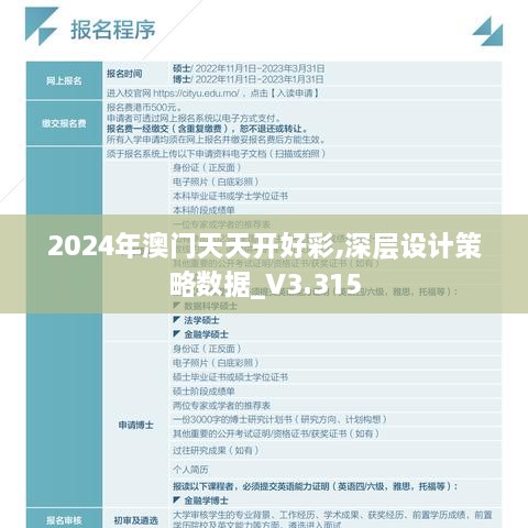 2024年澳门天天开好彩,深层设计策略数据_V3.315