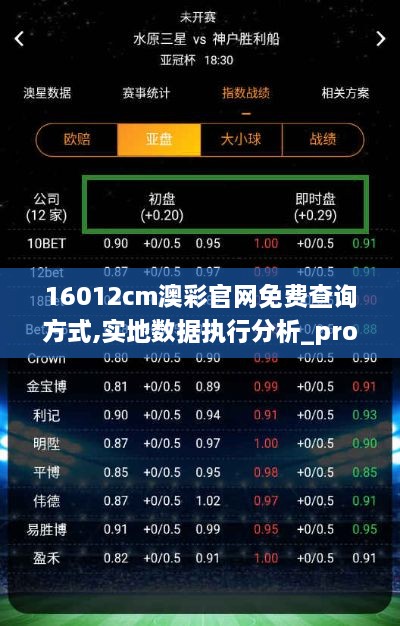 16012cm澳彩官网免费查询方式,实地数据执行分析_pro1.874