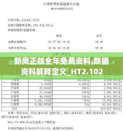 新奥正版全年免费资料,数据资料解释定义_HT2.102