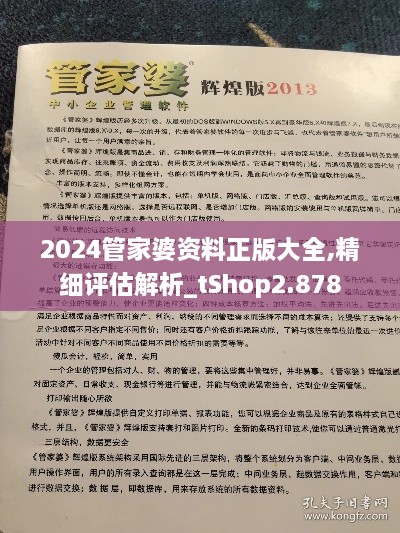 2024管家婆资料正版大全,精细评估解析_tShop2.878