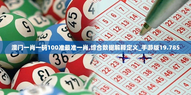 澳门一肖一码100准最准一肖,综合数据解释定义_手游版19.785