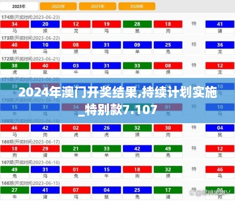 2024年澳门开奖结果,持续计划实施_特别款7.107