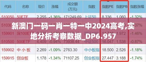 新澳门一码一肖一特一中2024高考,实地分析考察数据_DP6.957