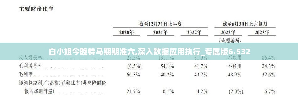 白小姐今晚特马期期准六,深入数据应用执行_专属版6.532