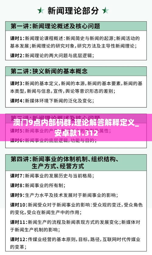 澳门9点内部码群,理论解答解释定义_安卓款1.312