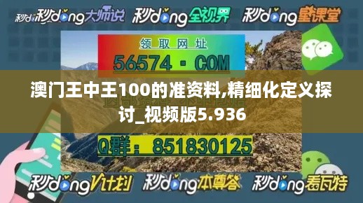 澳门王中王100的准资料,精细化定义探讨_视频版5.936