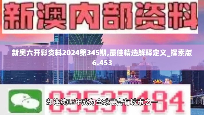 新奥六开彩资料2024第345期,最佳精选解释定义_探索版6.453