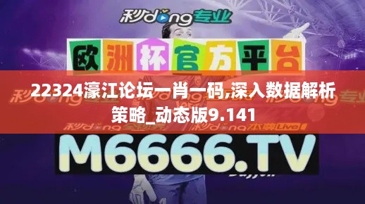 22324濠江论坛一肖一码,深入数据解析策略_动态版9.141