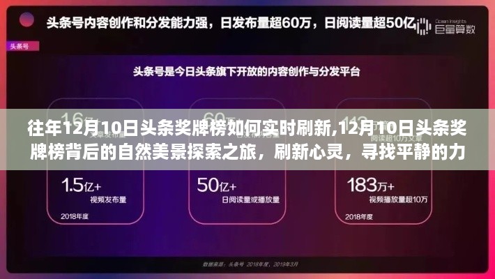 揭秘往年12月10日头条奖牌榜背后的美景探索之旅，刷新心灵，探寻自然之力与平静之源