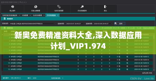 新奥免费精准资料大全,深入数据应用计划_VIP1.974