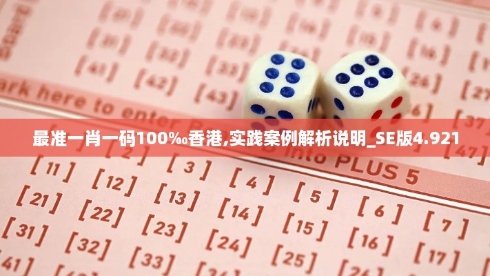 最准一肖一码100‰香港,实践案例解析说明_SE版4.921