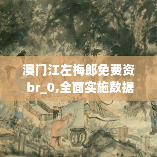 澳门江左梅郎免费资 br_0,全面实施数据策略_开发版7.968