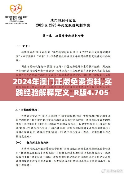 2024年澳门正版免费资料,实践经验解释定义_R版4.705