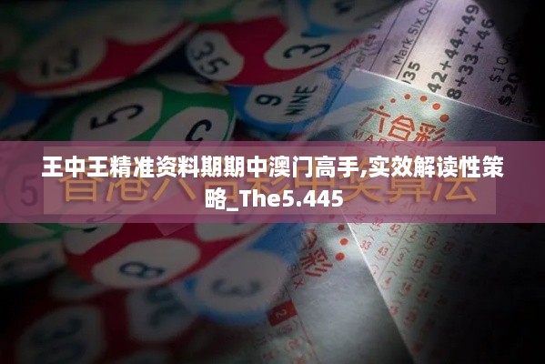 王中王精准资料期期中澳门高手,实效解读性策略_The5.445