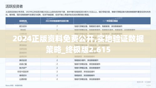 2024正版资料免费公开,实地验证数据策略_终极版2.615