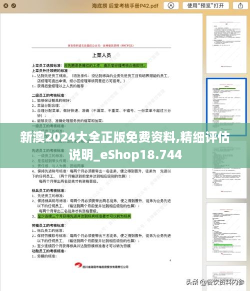 新澳2024大全正版免费资料,精细评估说明_eShop18.744