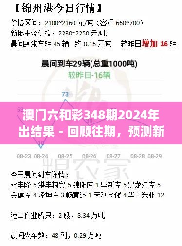 澳门六和彩348期2024年出结果 - 回顾往期，预测新一期的号码趋势