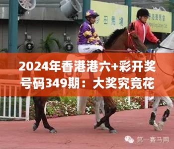 2024年香港港六+彩开奖号码349期：大奖究竟花落谁家？