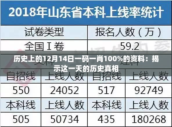 历史上的12月14日一码一肖100%的资料：揭示这一天的历史真相