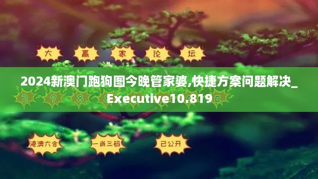 2024新澳门跑狗图今晚管家婆,快捷方案问题解决_Executive10.819