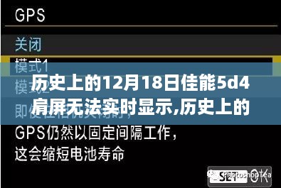 佳能5D4肩屏实时显示故障事件深度剖析，历史视角的回顾与反思