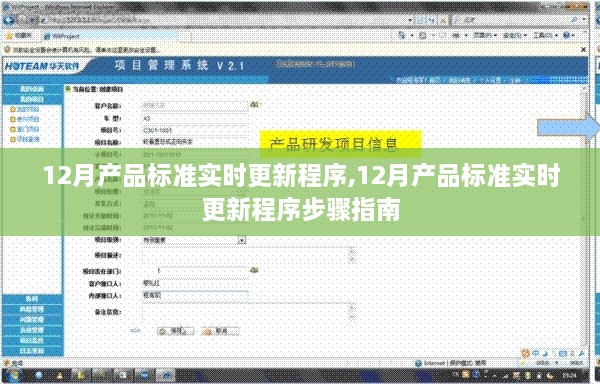 12月产品标准实时更新程序步骤详解及指南