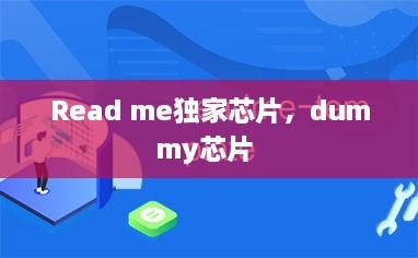 Read me独家芯片，dummy芯片 