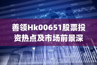 善领Hk00651股票投资热点及市场前景深度解析